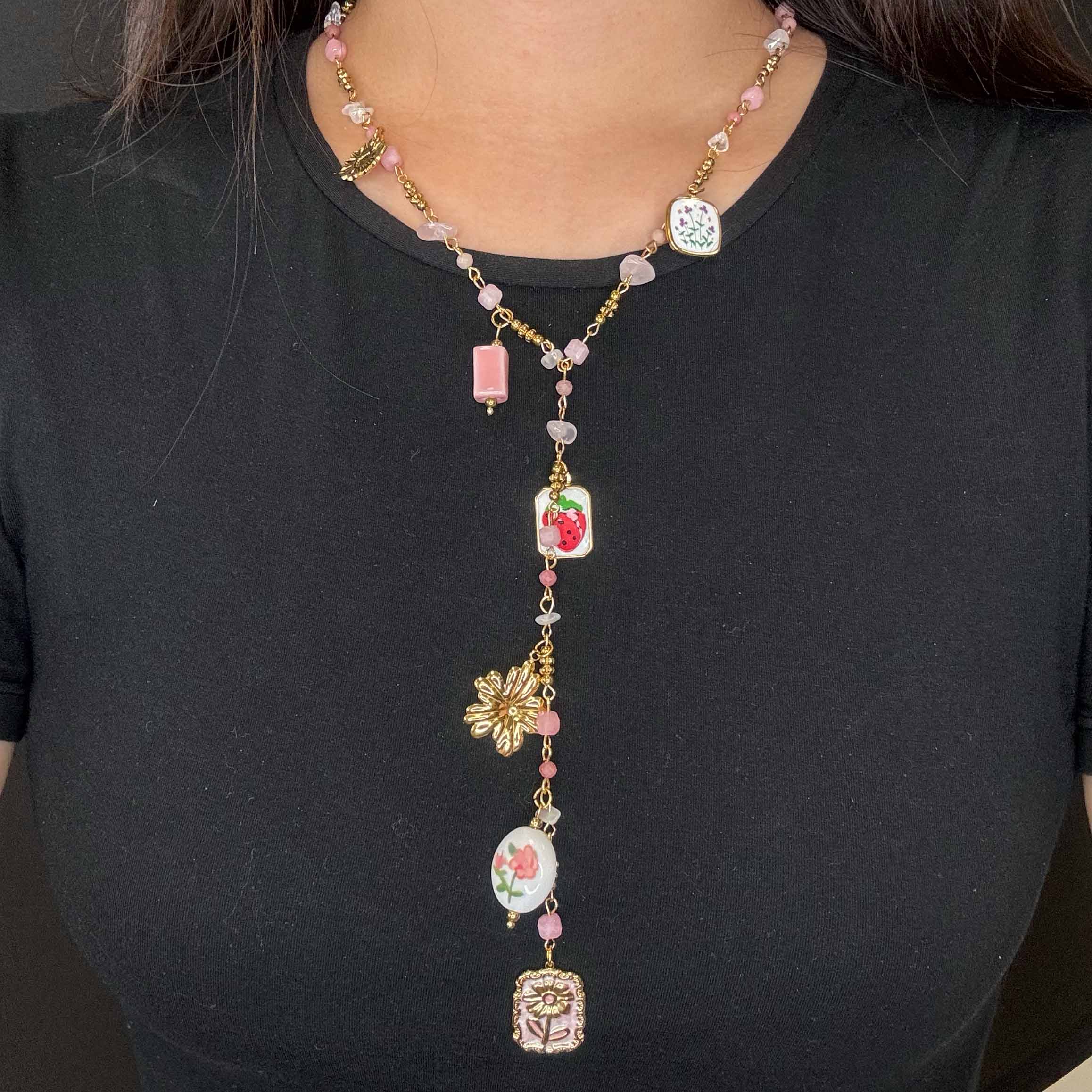 Collana di Prato Pink