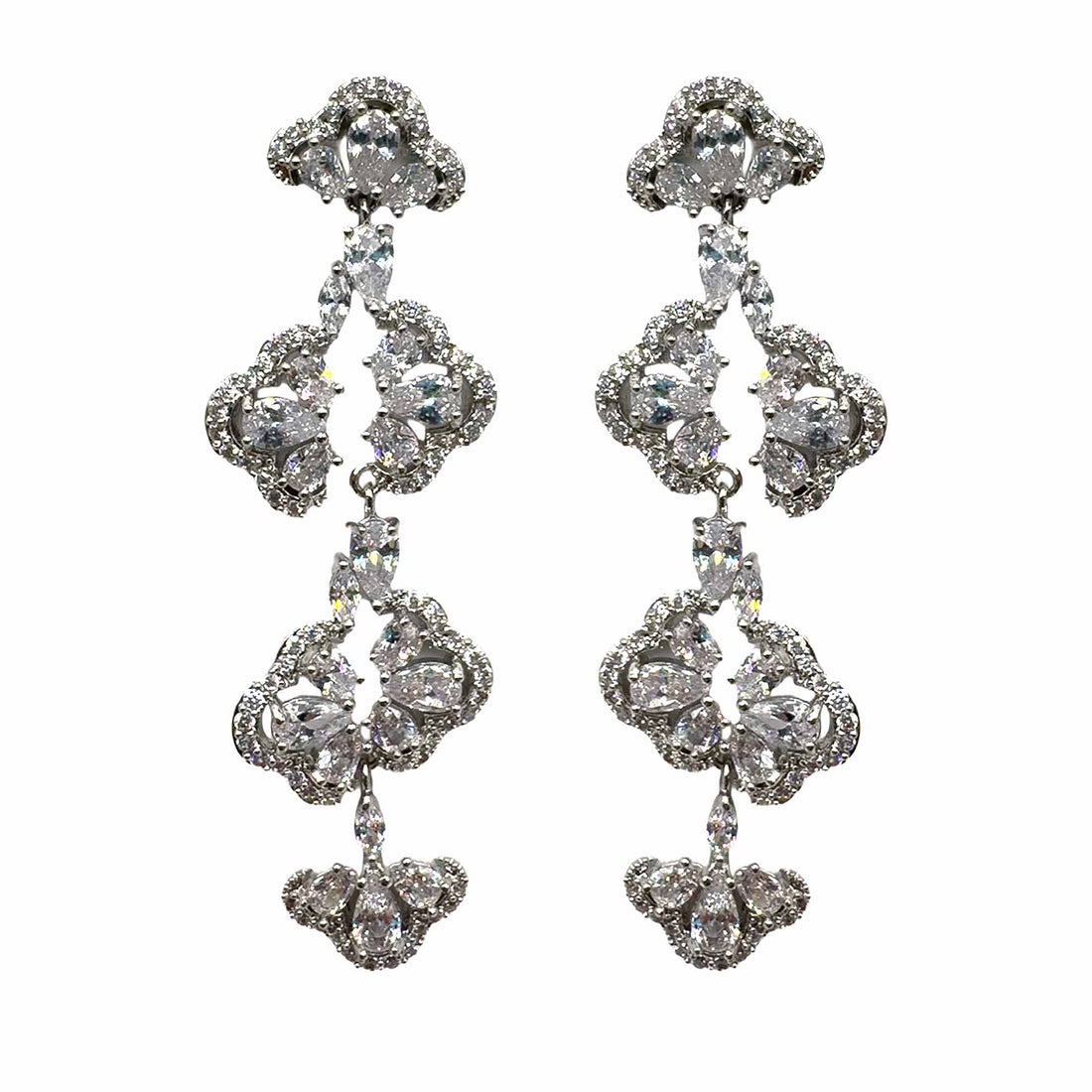 Composizione di petali cristallo