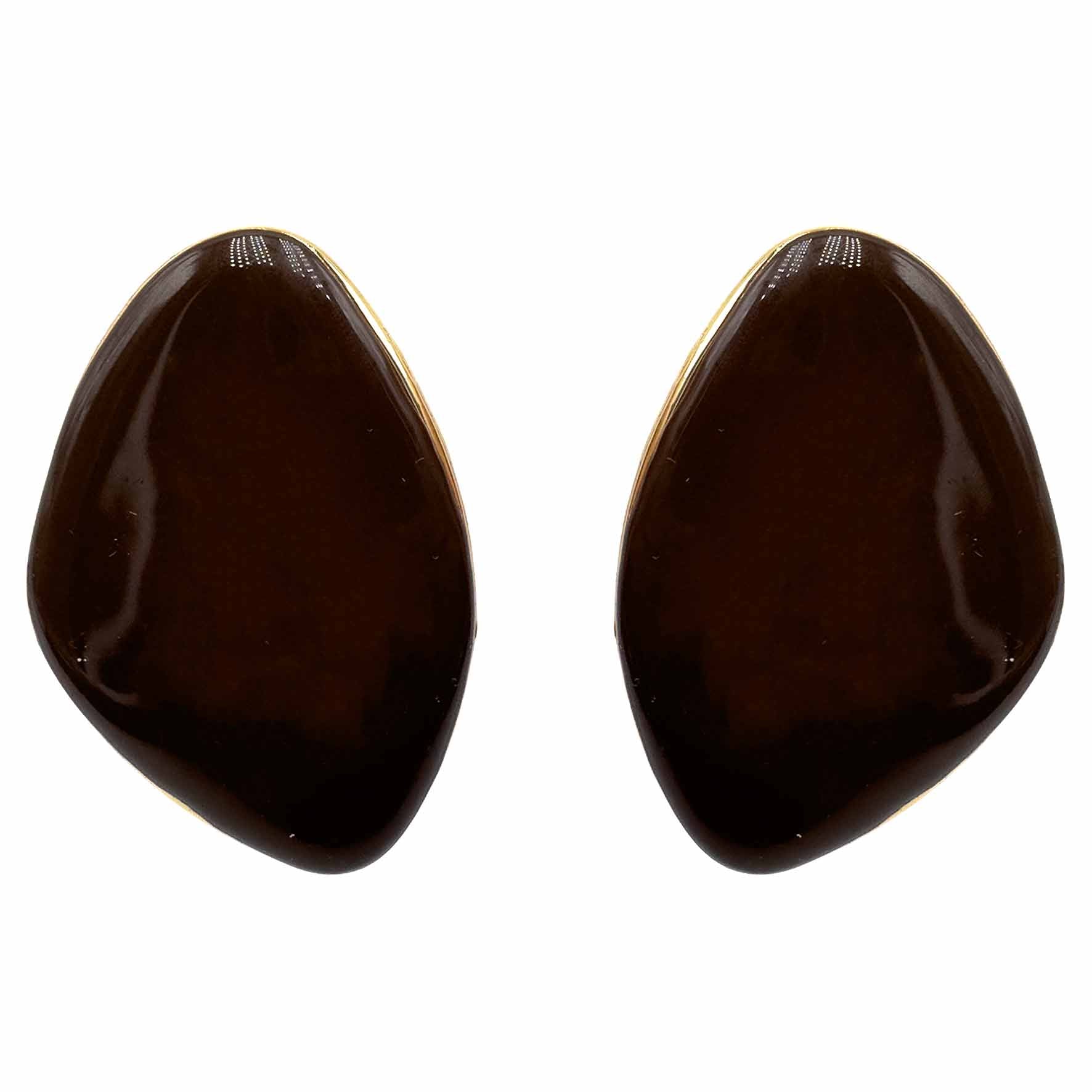 Palestro Milano Orecchini Cioccolato Dariah