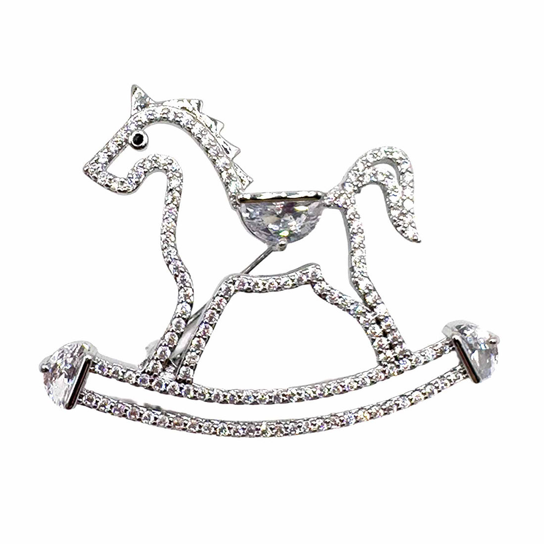 Palestro Milano Spille e spillette Silver Dondolo Cavallo