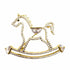 Palestro Milano Spille e spillette Gold Dondolo Cavallo