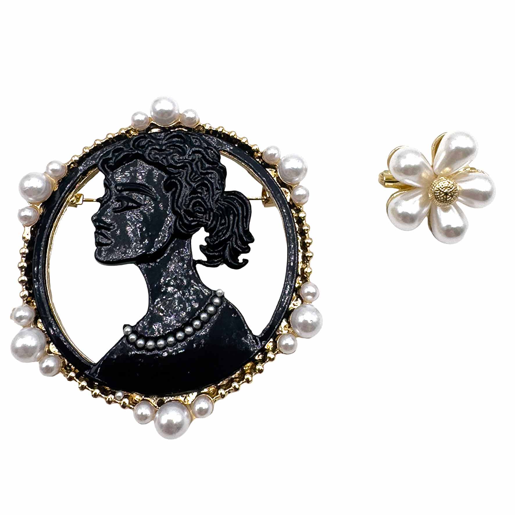 Palestro Milano Spille e spillette Donna &amp; Perle