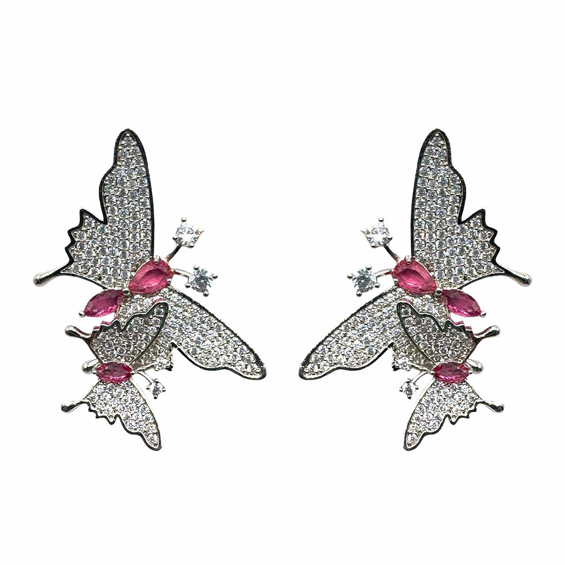 Doppie Farfalle di Zirconi