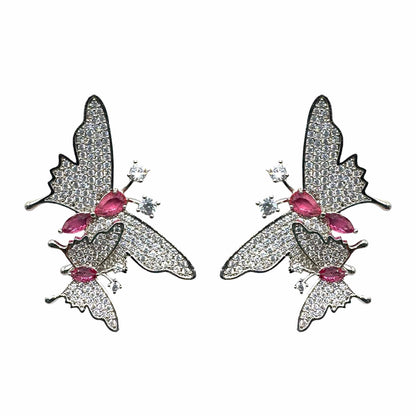 Doppie Farfalle di Zirconi