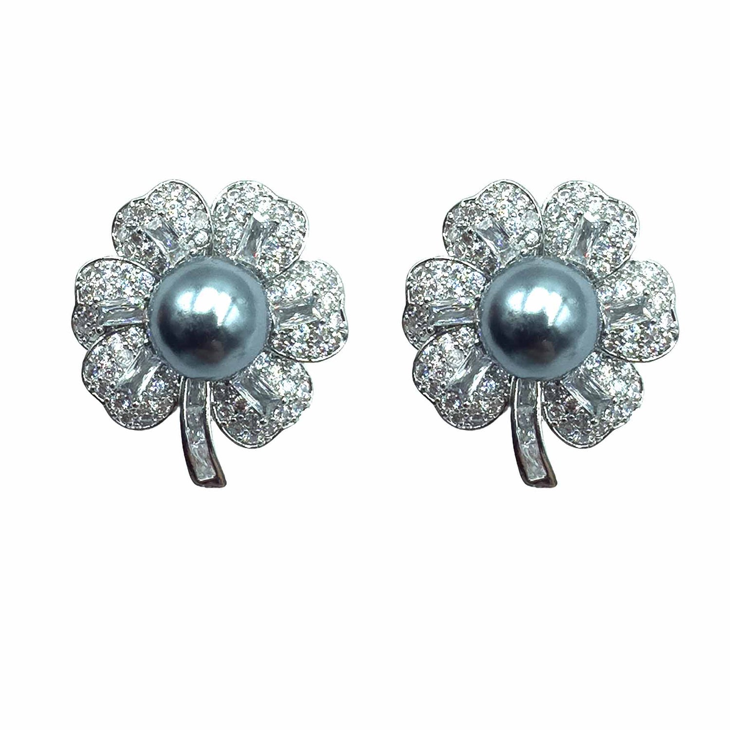 Palestro Milano Orecchini Esafogli con Perla