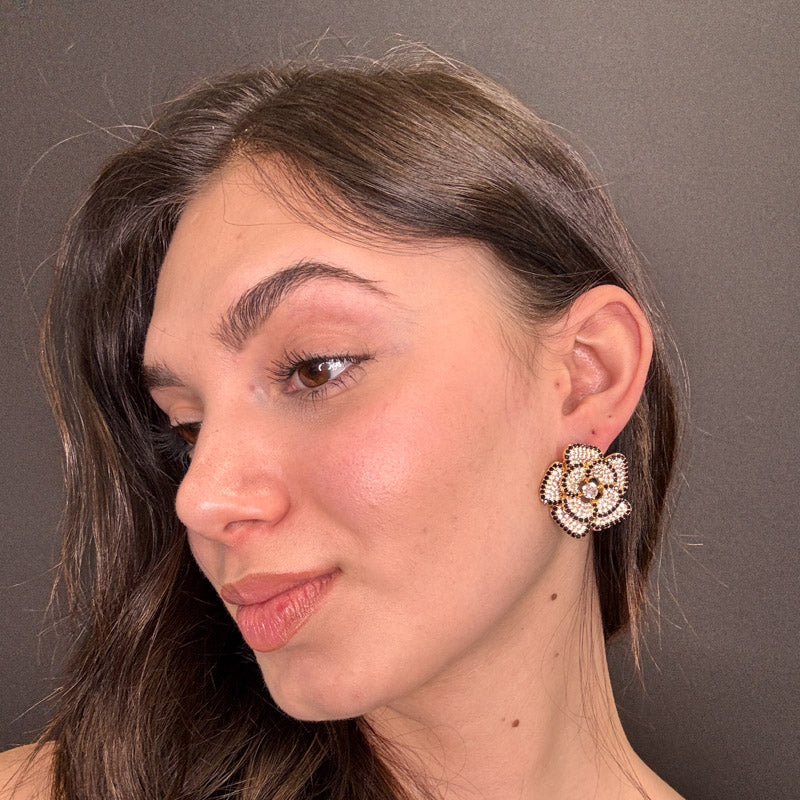 Palestro Milano Orecchini Fiore Anemone di Luce