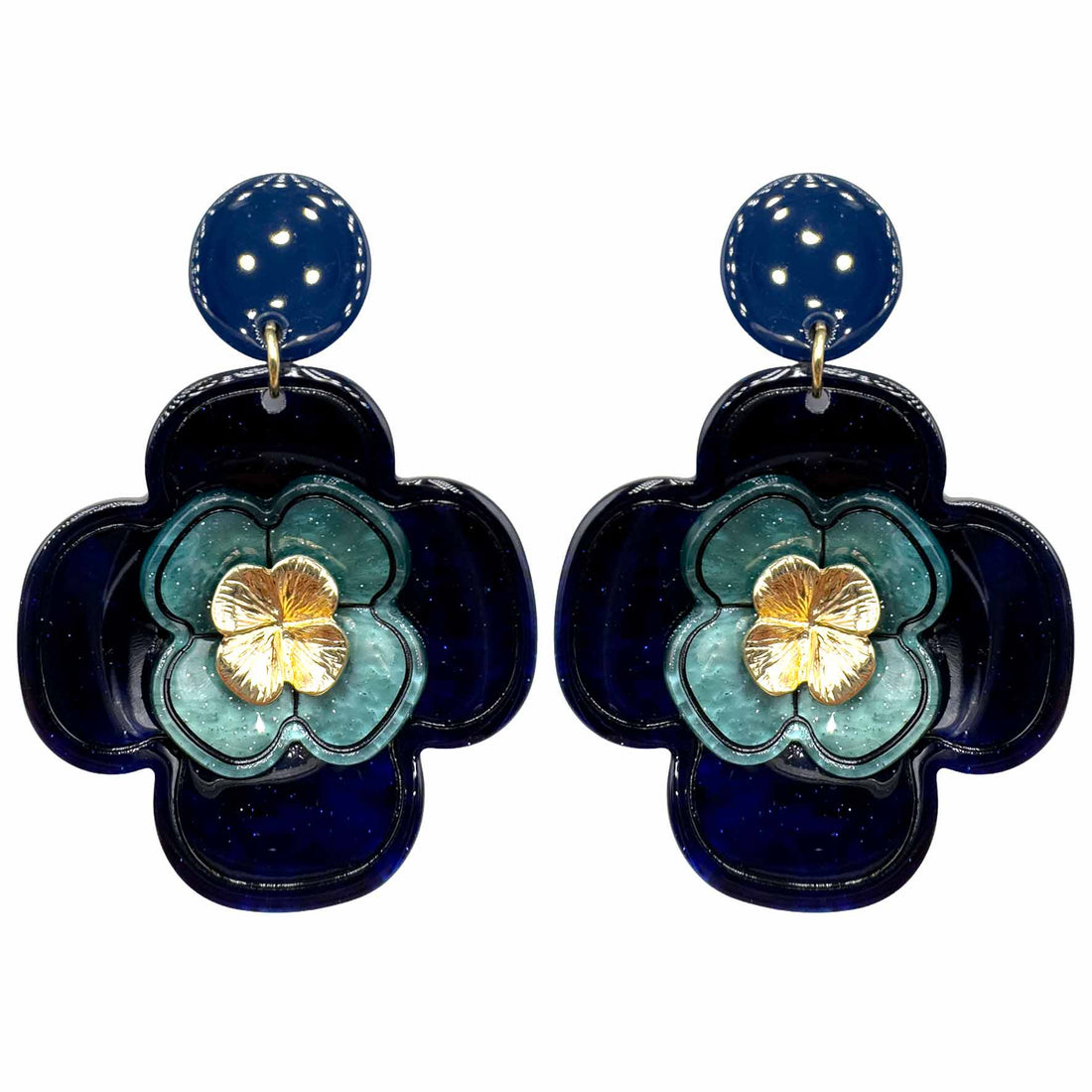 Fiore Spaziale in Resina