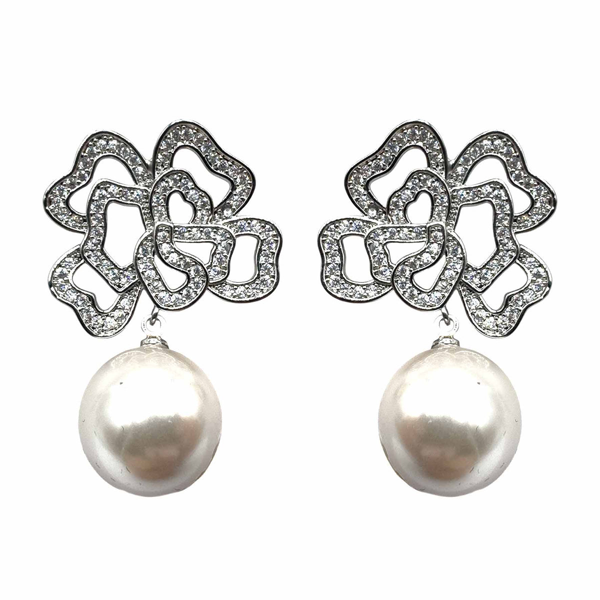Fiore Irregolare con Perla