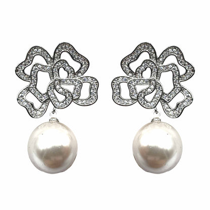 Fiore Irregolare con Perla