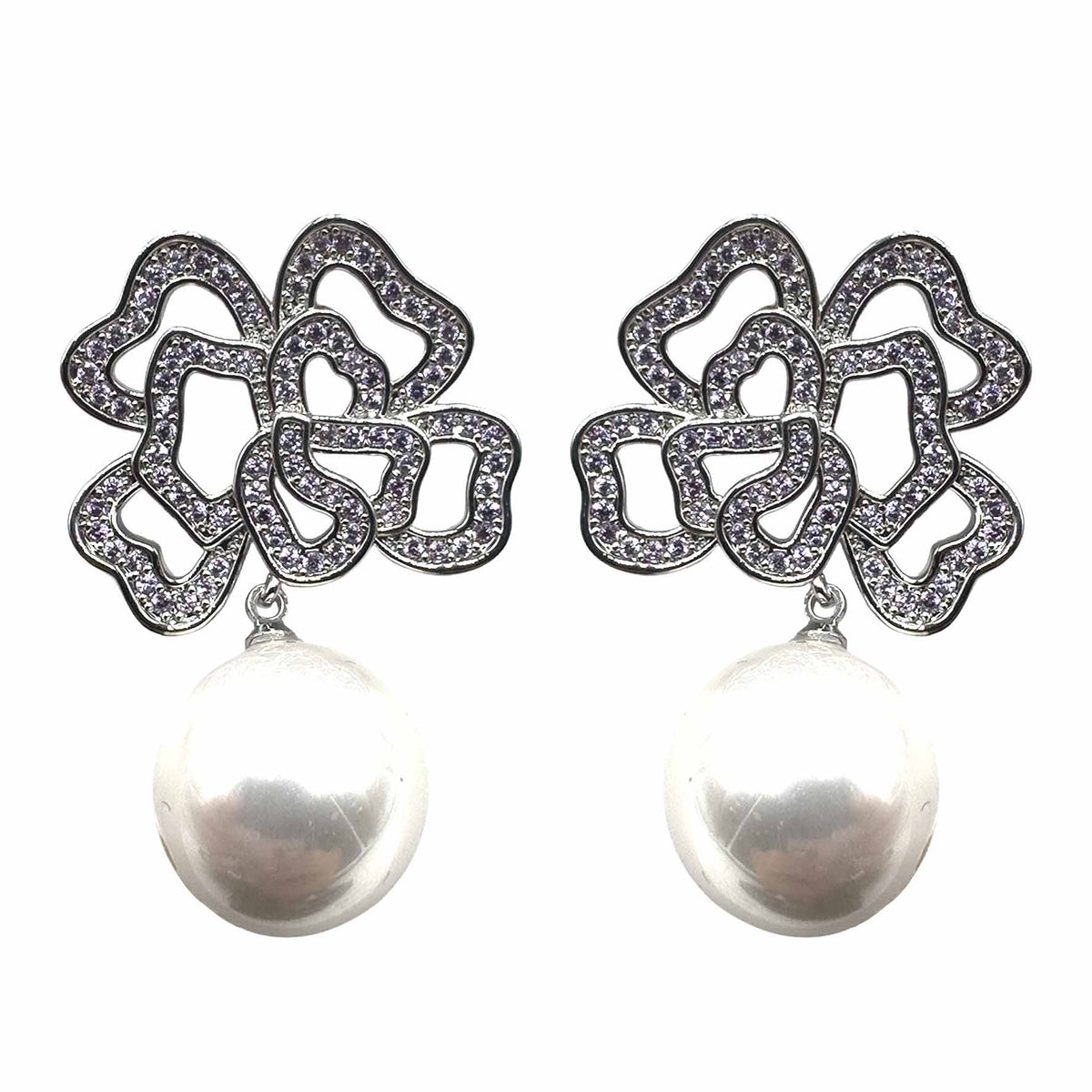 Fiore Irregolare con Perla