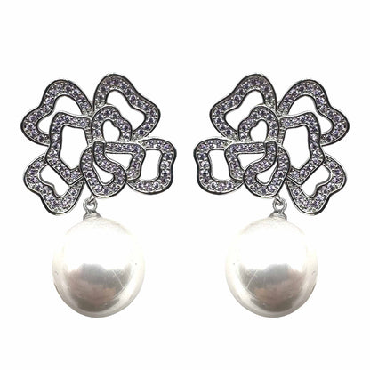 Fiore Irregolare con Perla