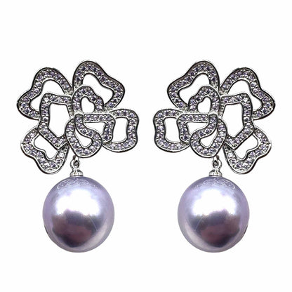 Fiore Irregolare con Perla