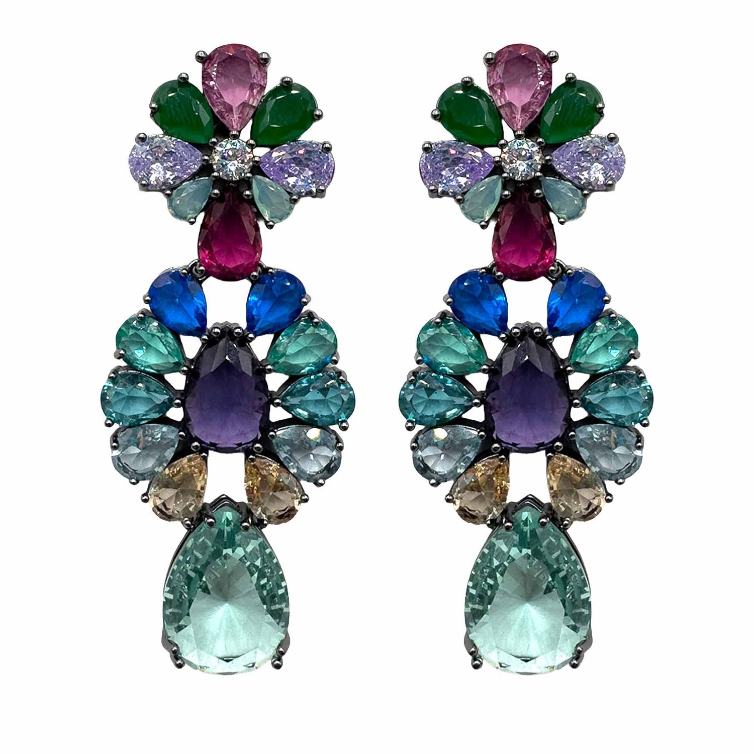 Fiore &amp; Ovale di Gemme