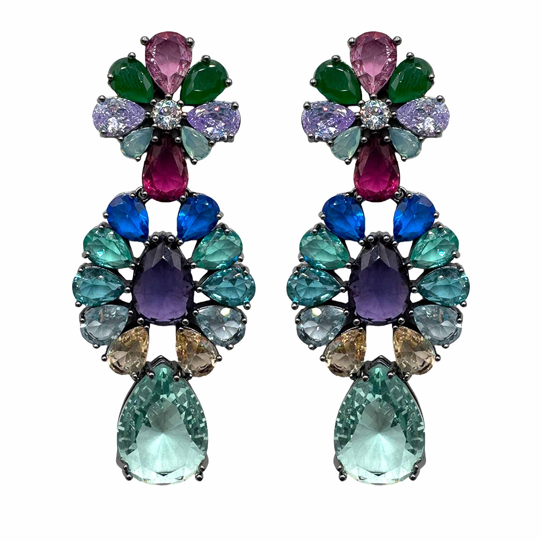 Fiore &amp; Ovale di Gemme