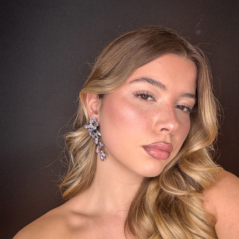 Palestro Milano Orecchini Fiore in Crescita