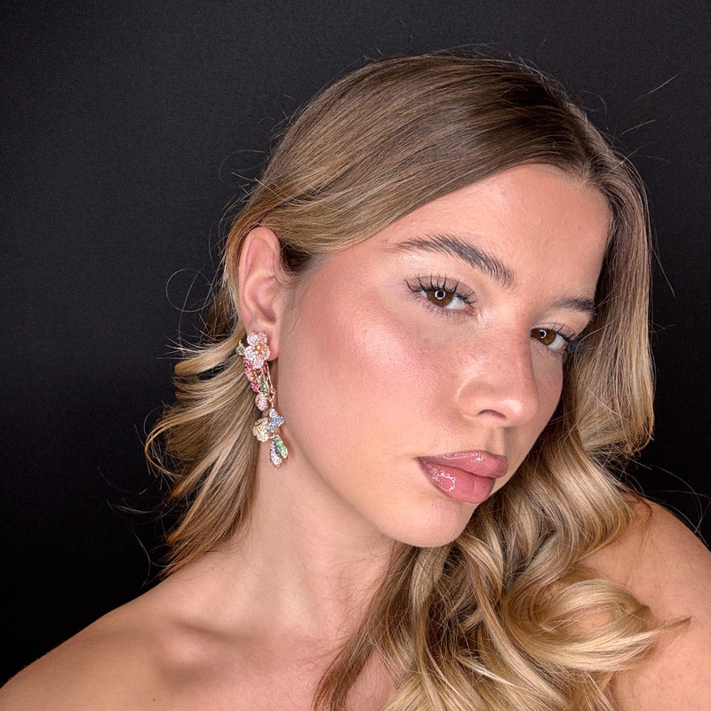 Palestro Milano Orecchini Fiore in Crescita