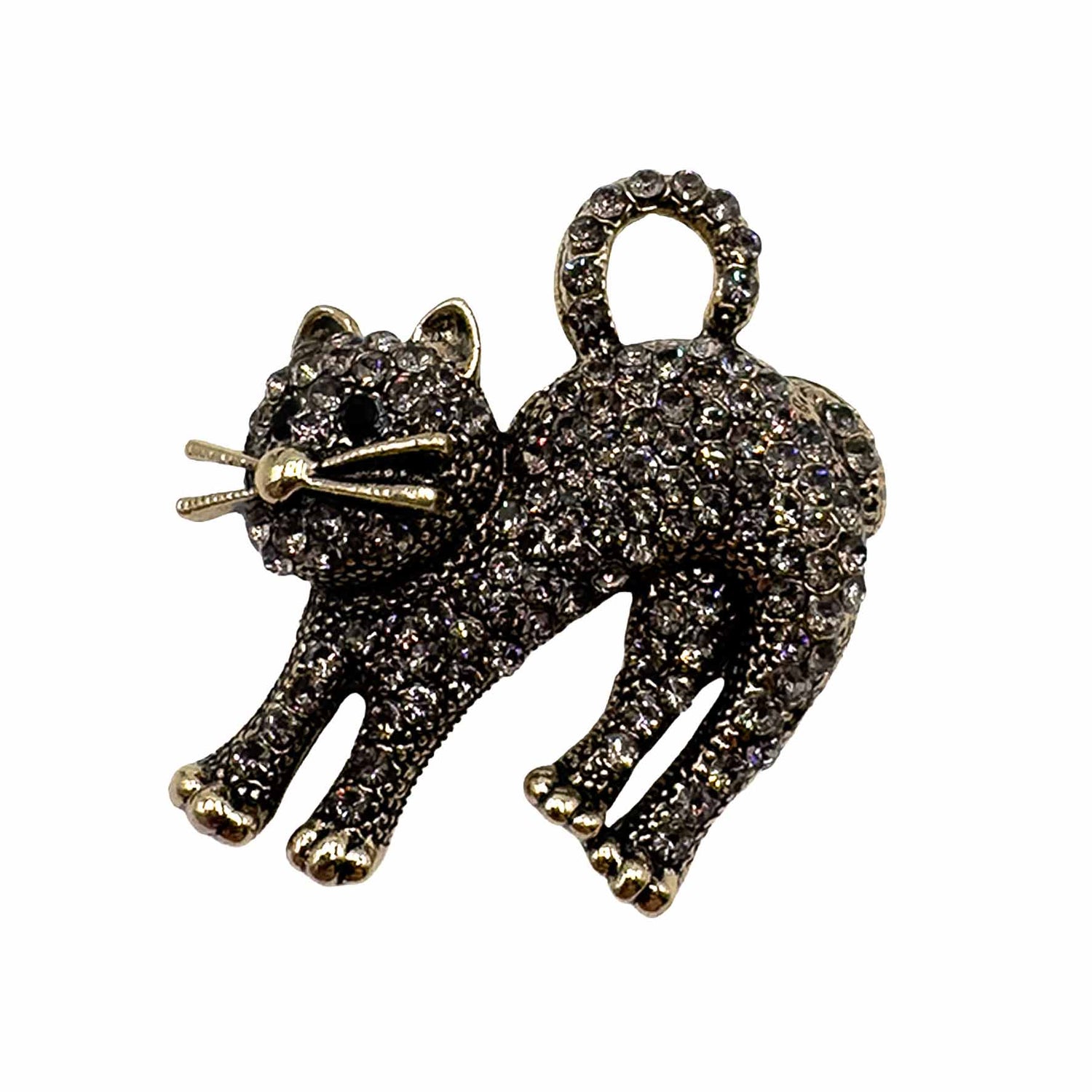 Palestro Milano Spille e spillette Black Gatto Spaventato