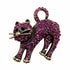 Palestro Milano Spille e spillette Fucsia Gatto Spaventato