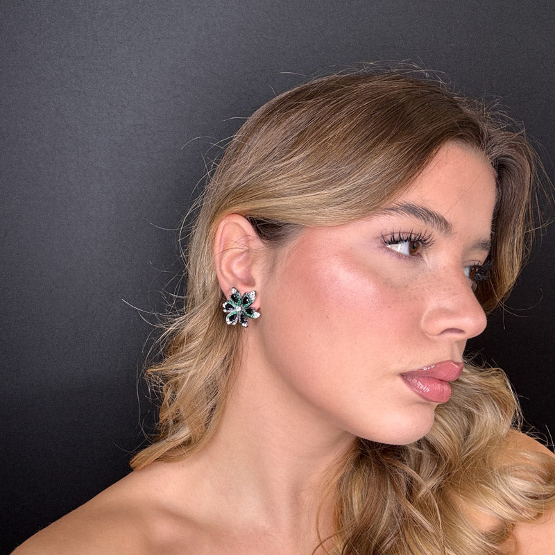 Palestro Milano Orecchini Giglio di Gemme