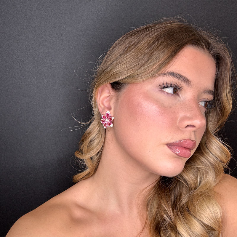 Palestro Milano Orecchini Giglio di Gemme