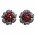 Palestro Milano Orecchini Dark - Lillac Rubino Girasoli & Gemme