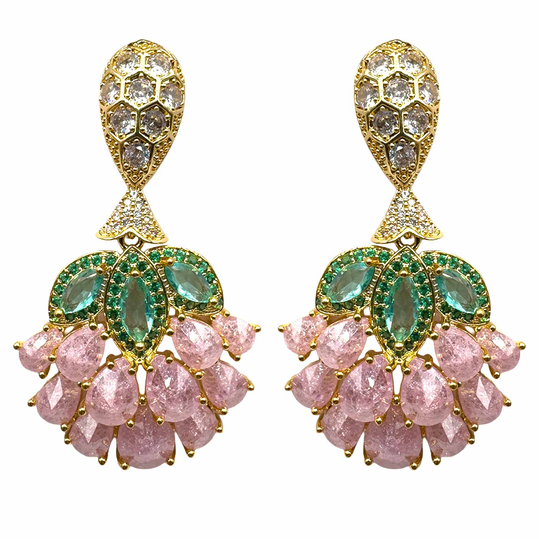 Goccia Magica di Pietre Pink
