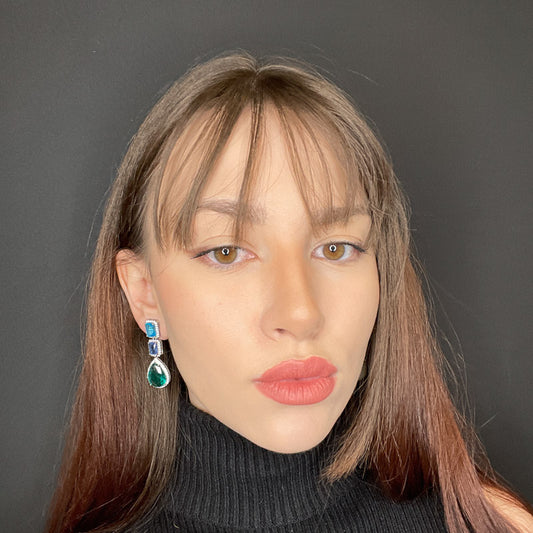 Gocce di cristallo Smeraldo