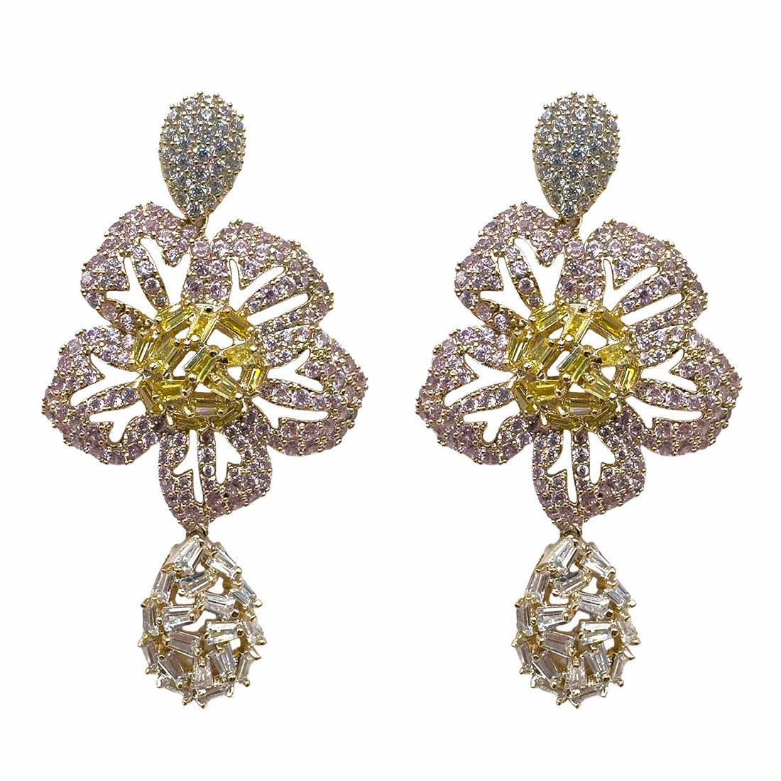 Iris di pavè e cristalli