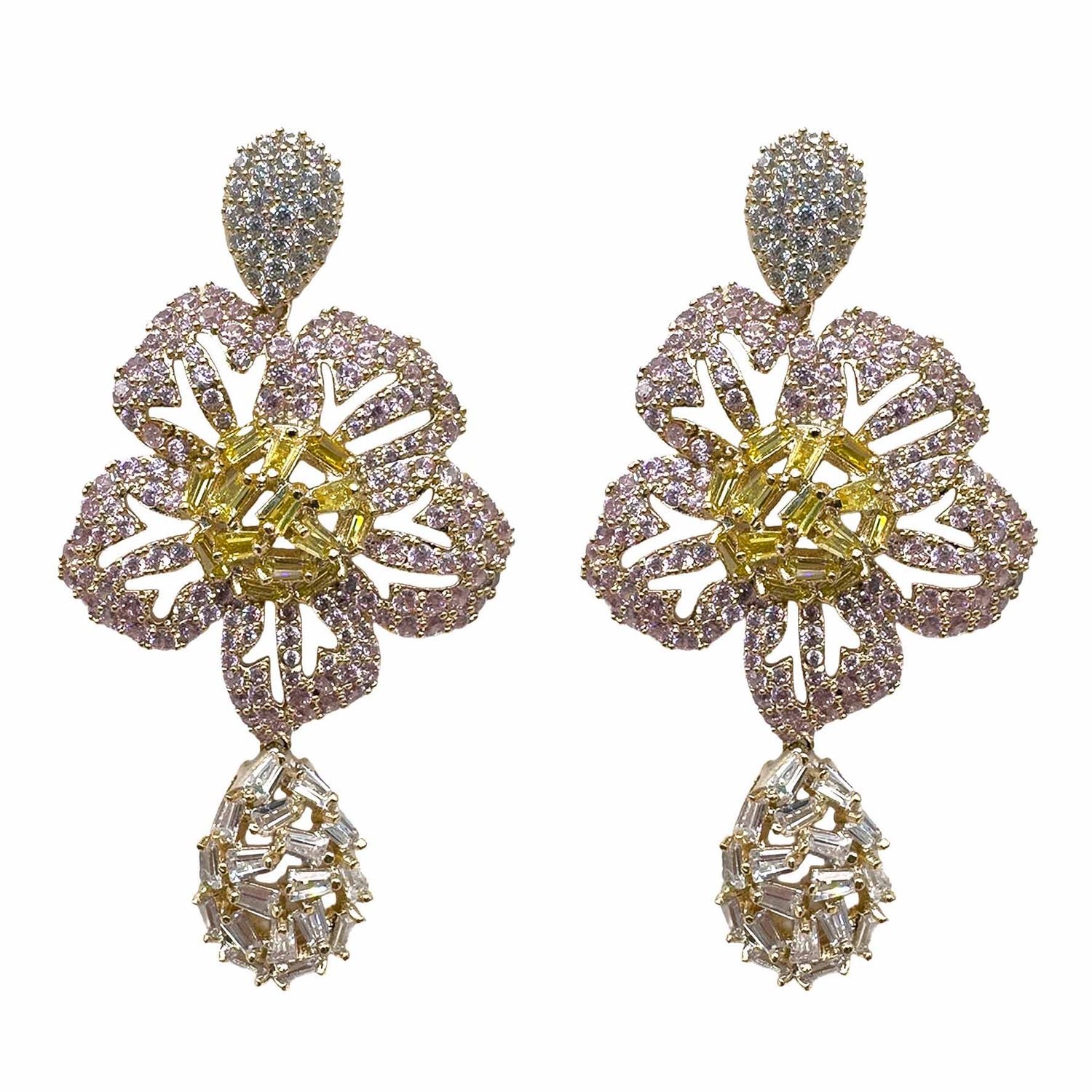 Iris di pavè e cristalli