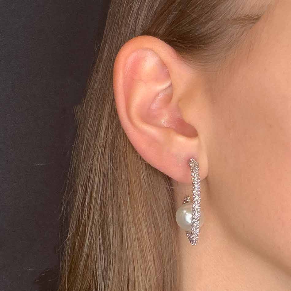 Cuoricino a Cerchio con Perla
