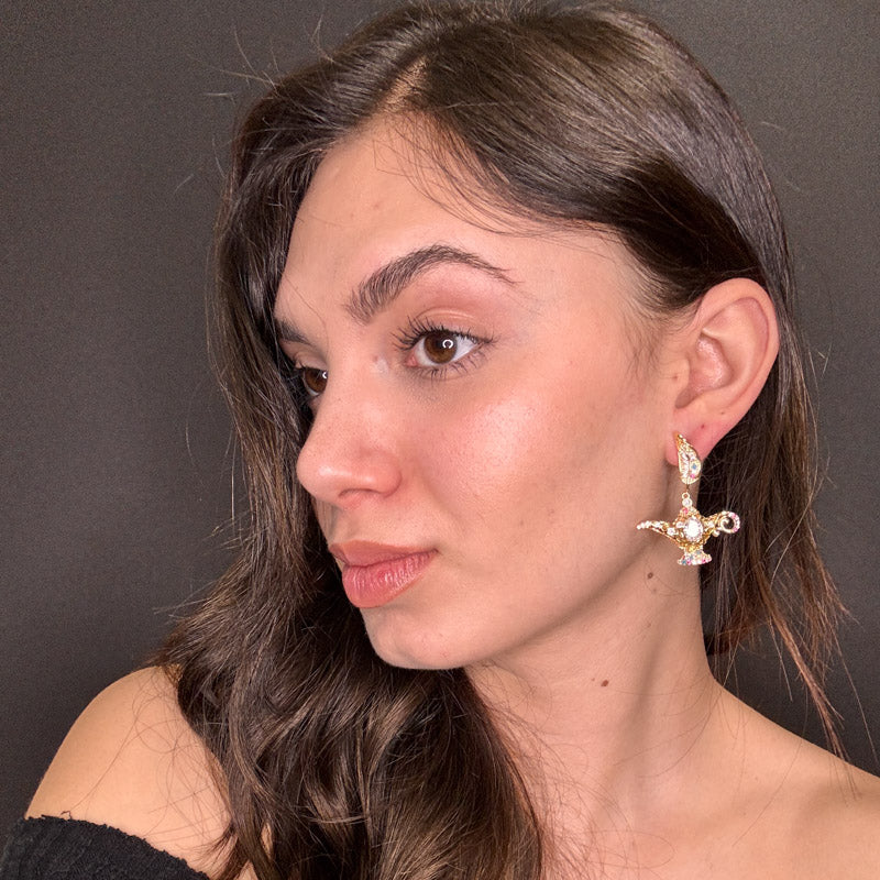 Palestro Milano Orecchini Lampada Magica