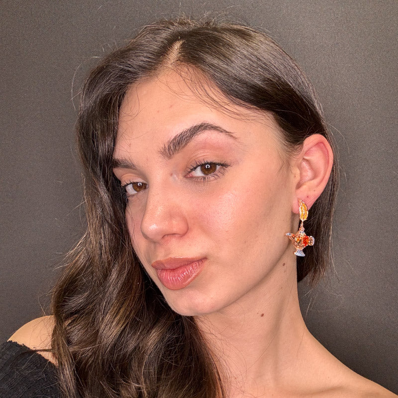 Palestro Milano Orecchini Lampada Magica