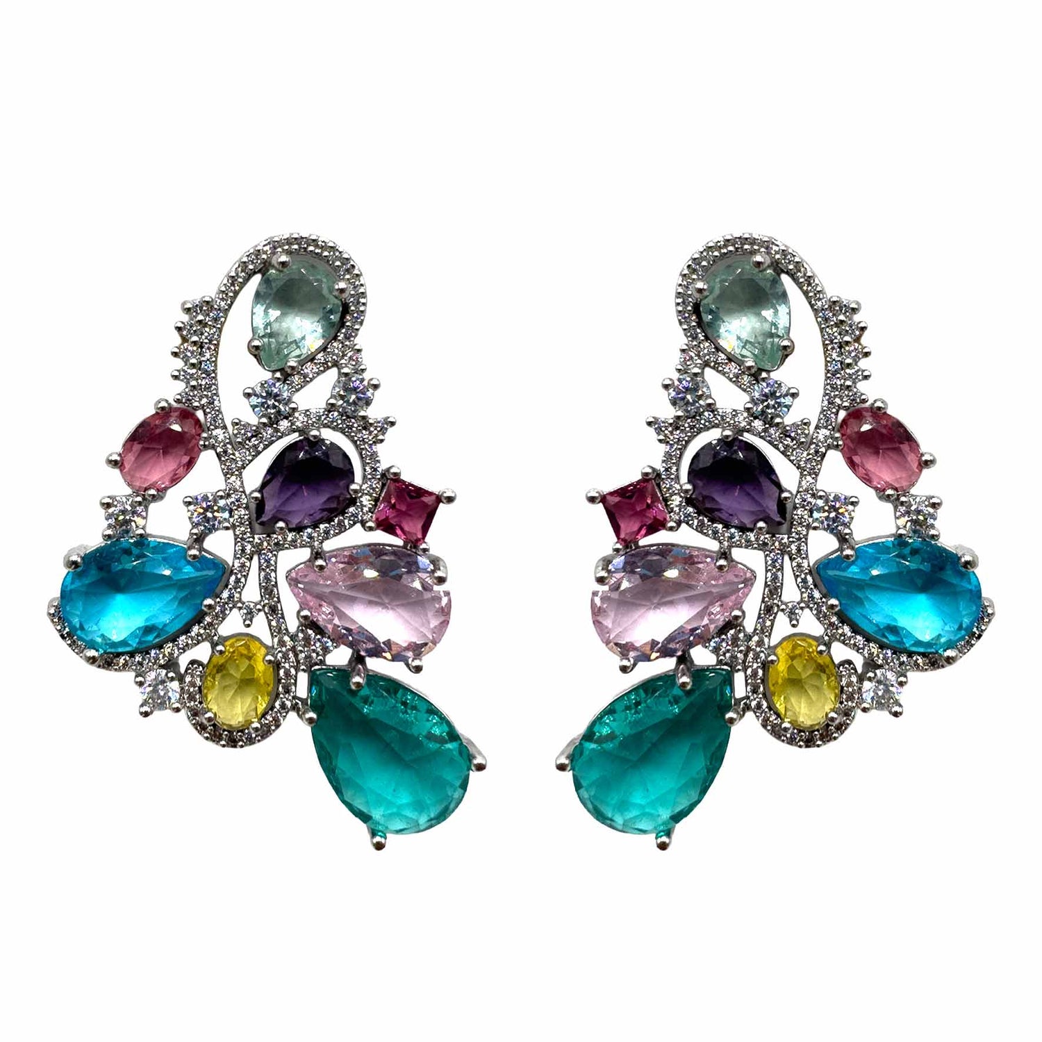 Lila Multicolor