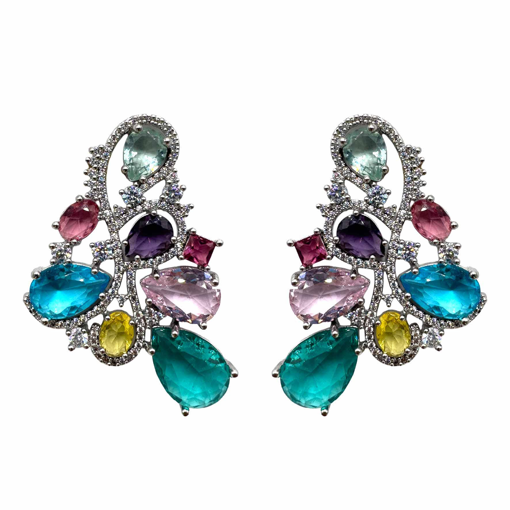 Lila Multicolor