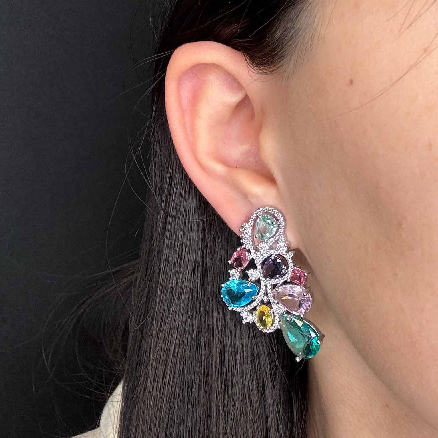 Lila Multicolor