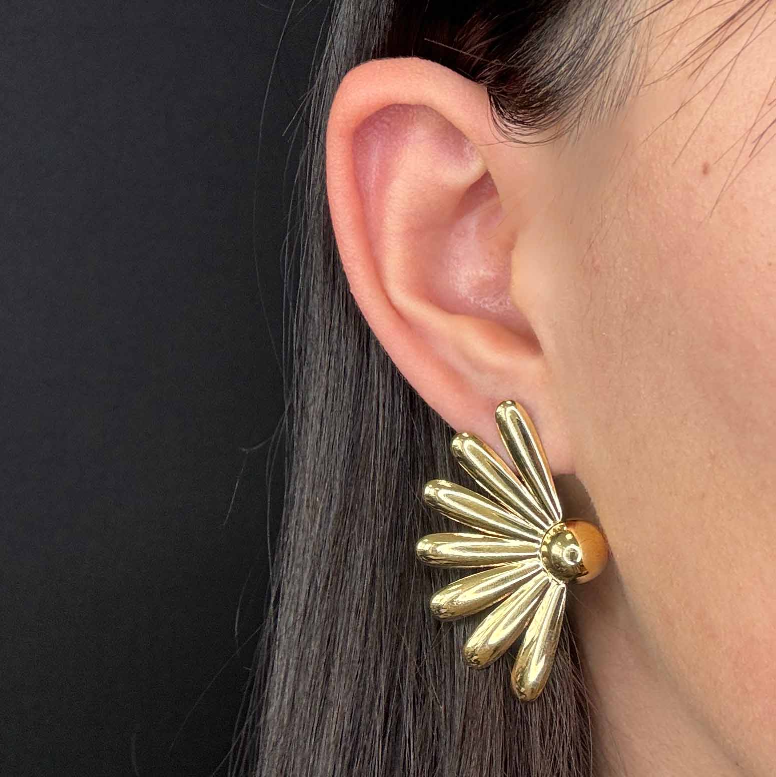Mezzo Girasole Gold Plated