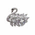Palestro Milano Spille e spillette Silver Mini Cigno con Pietre