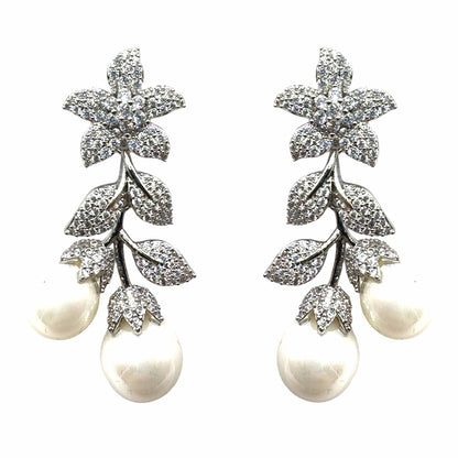 Mini Edera con Fiore &amp; Perle