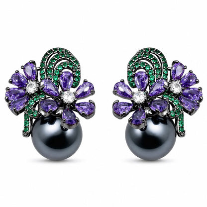 Mini Flowers With Pearls