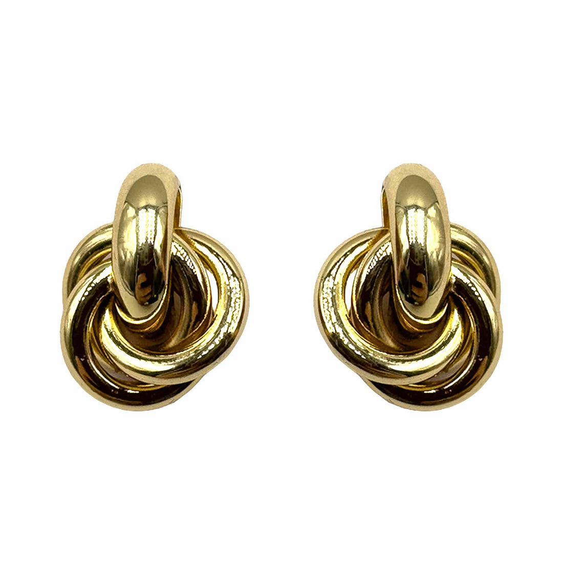 Palestro Milano Orecchini Mini Multi Cerchi Gold