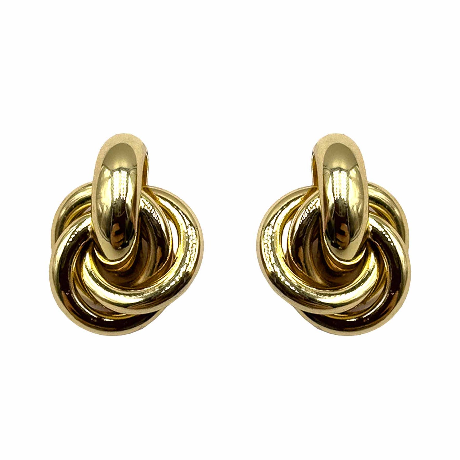 Palestro Milano Orecchini Mini Multi Cerchi Gold
