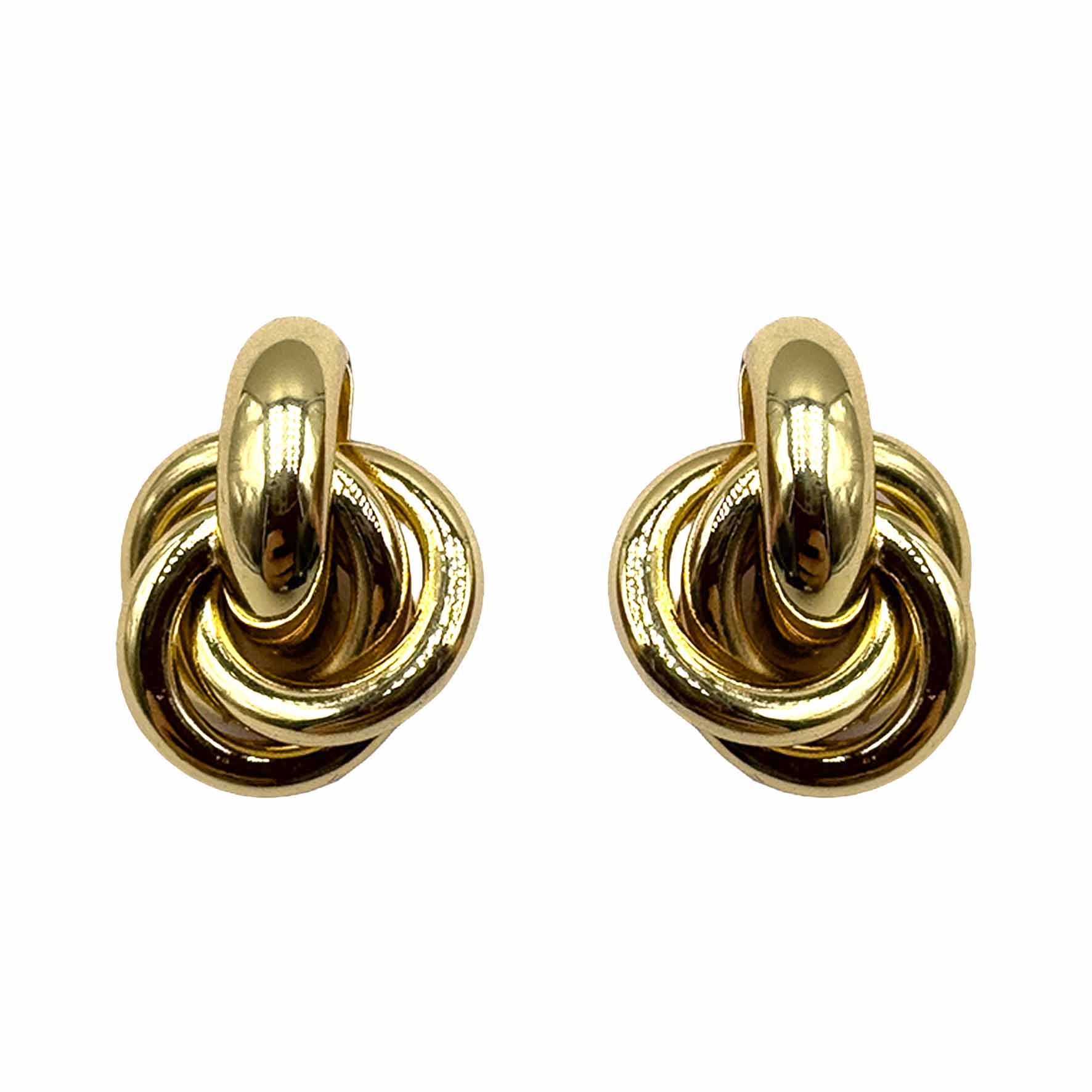 Palestro Milano Orecchini Mini Multi Cerchi Gold