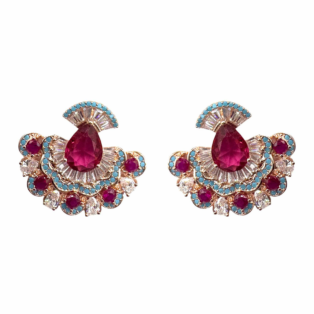 Palestro Milano Orecchini Mini Ventaglio