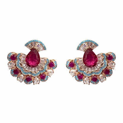 Palestro Milano Orecchini Mini Ventaglio