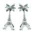 Palestro Milano Orecchini Total Silver Mini Tour Eiffel