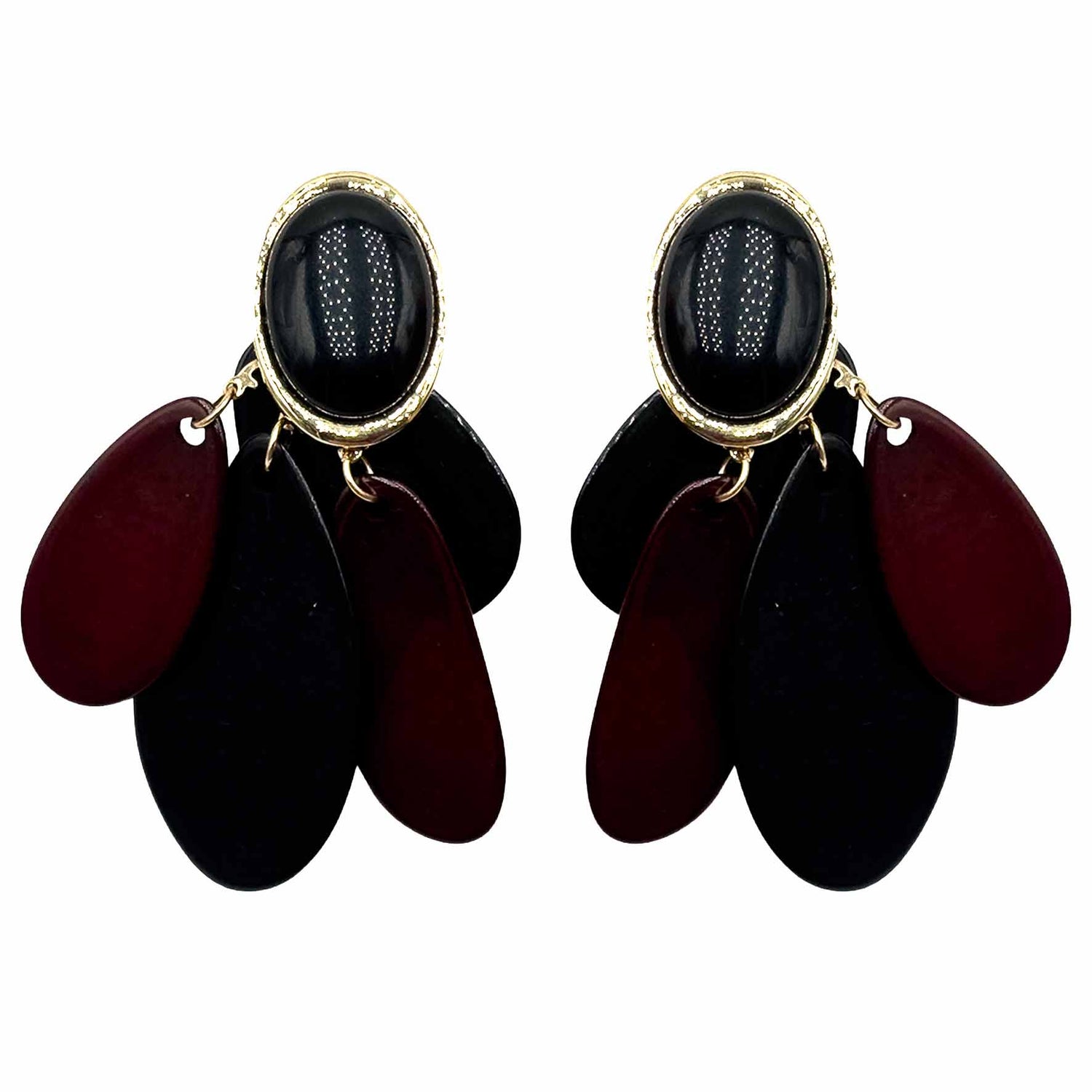 Palestro Milano Orecchini Black Moana