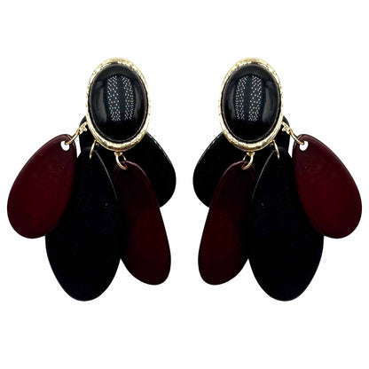 Palestro Milano Orecchini Black Moana