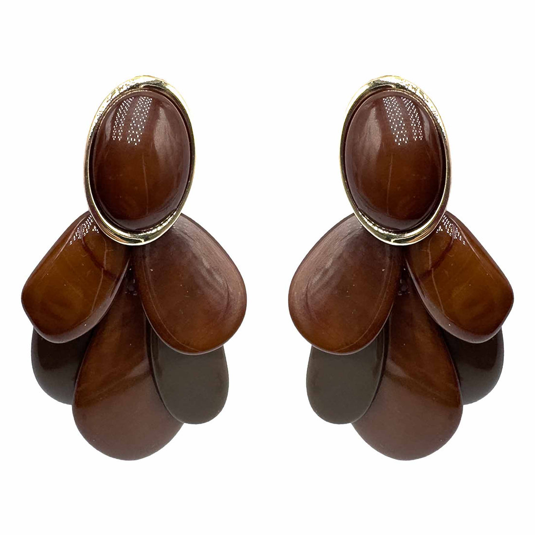 Palestro Milano Orecchini Cioccolato Moana