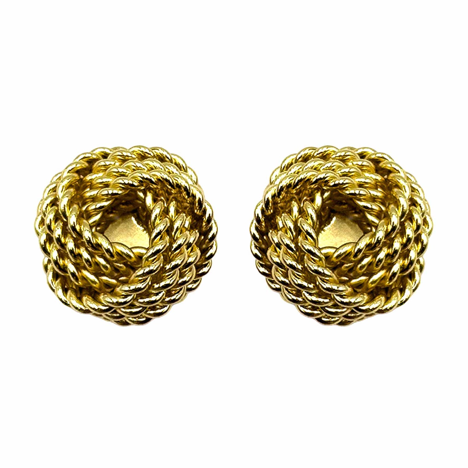 Palestro Milano Orecchini Nodo Gold