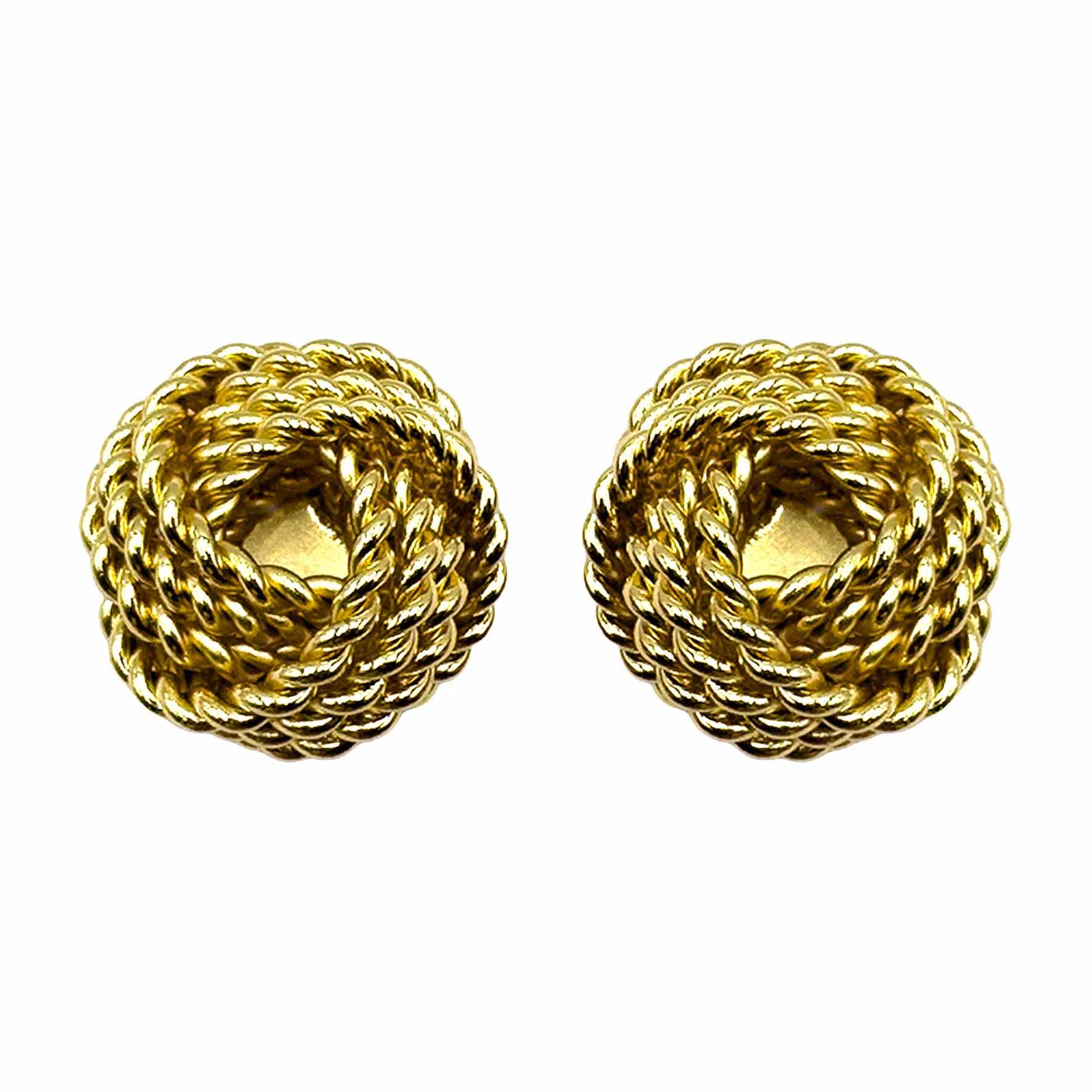 Palestro Milano Orecchini Nodo Gold